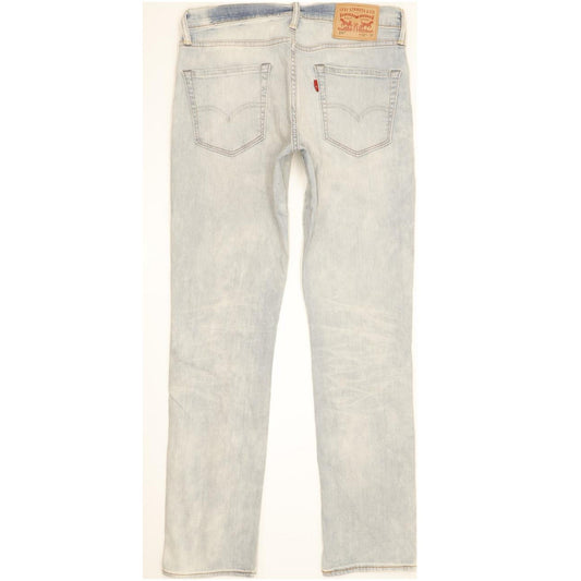 Levi's 511 Men Blue Straight Slim Stretch Jeans W32 L32