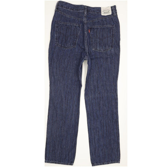 Levi's 70s Blue Straight Slim Jeans High Waisted W30 L28