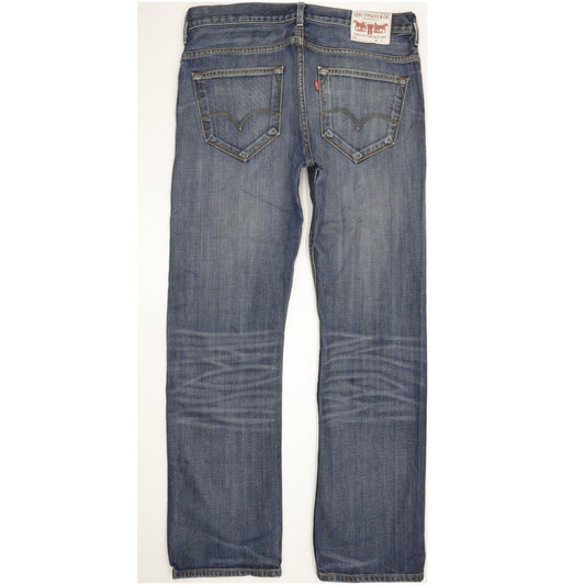 Levi's 506 Men Blue Straight Regular Jeans W36 L33