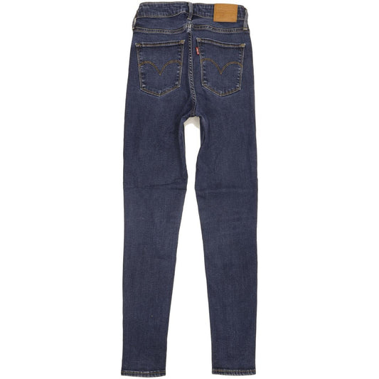 Levi's 721 Women Blue Skinny Slim Stretch Jeans W25 L28