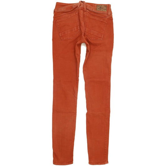 G-Star Lynn Mid Women Red Skinny Slim Stretch Jeans W27 L30