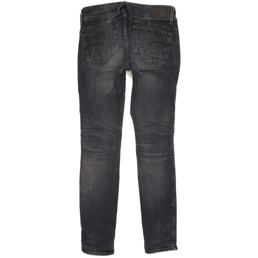 G-Star Lynn Mid Women Navy Skinny Slim Stretch Jeans W27 L30