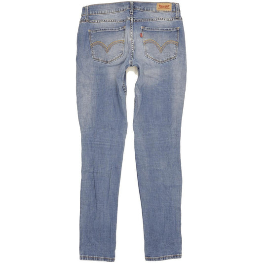 Levi's Women Blue Skinny Slim Stretch Jeans W28 L32