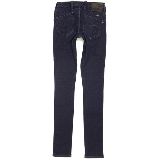 G-Star Elect Women Navy Skinny Slim Stretch Leggings W25 L32