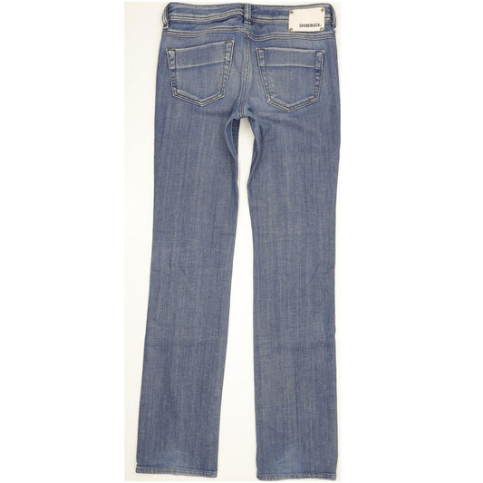 Diesel Rohny 008IG Women Blue Straight Slim Stretch Jeans W28 L32