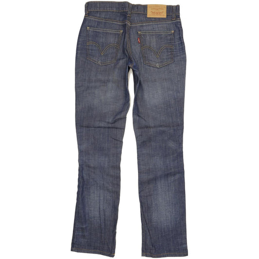 Levi's 528 Women Blue Straight Slim Stretch Jeans W30 L32