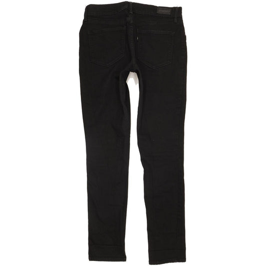 Levi's Bold Curve Women Black Straight Slim Stretch Jeans W30 L29