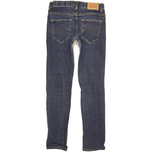 Levi's 520 Kids Blue Tapered Slim Jeans W26 L28
