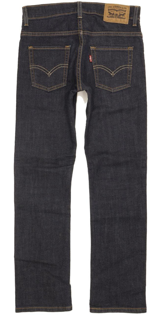 Levi's 511 Kids Blue Straight Slim Stretch Jeans W25 L26