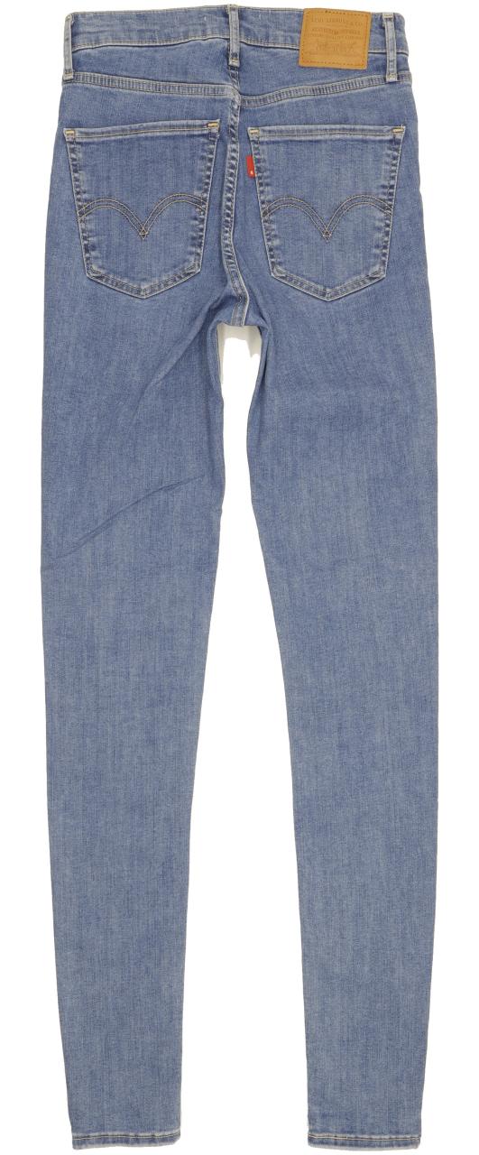 Levi's Mile Blue Skinny Slim Stretch Jeans High Waisted W27 L33
