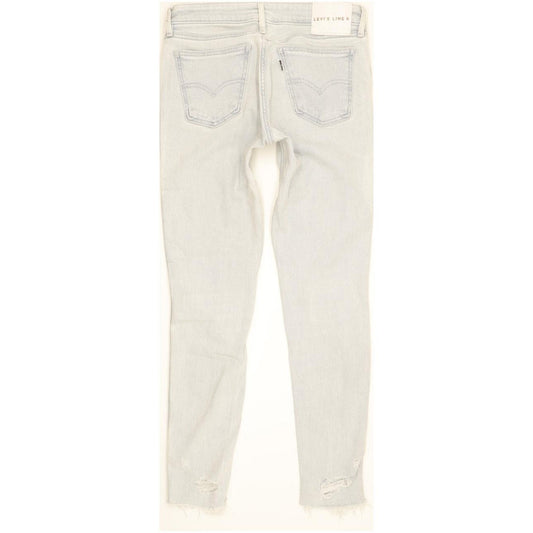 Levi's Line 8 Women Blue Skinny Slim Jeans W27 L28