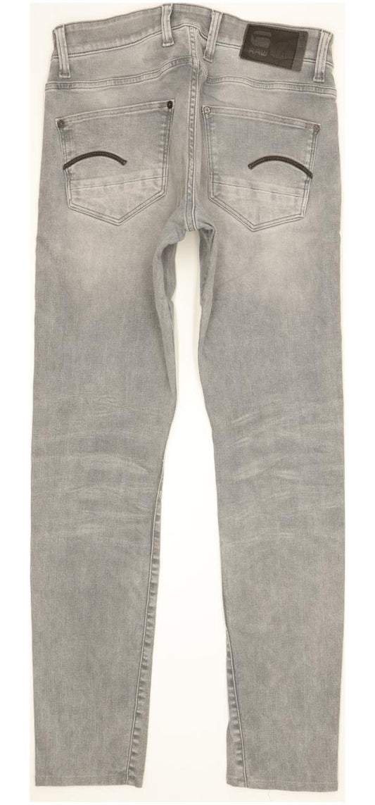G-Star Revend Men Grey Skinny Slim Stretch Jeans W30 L31