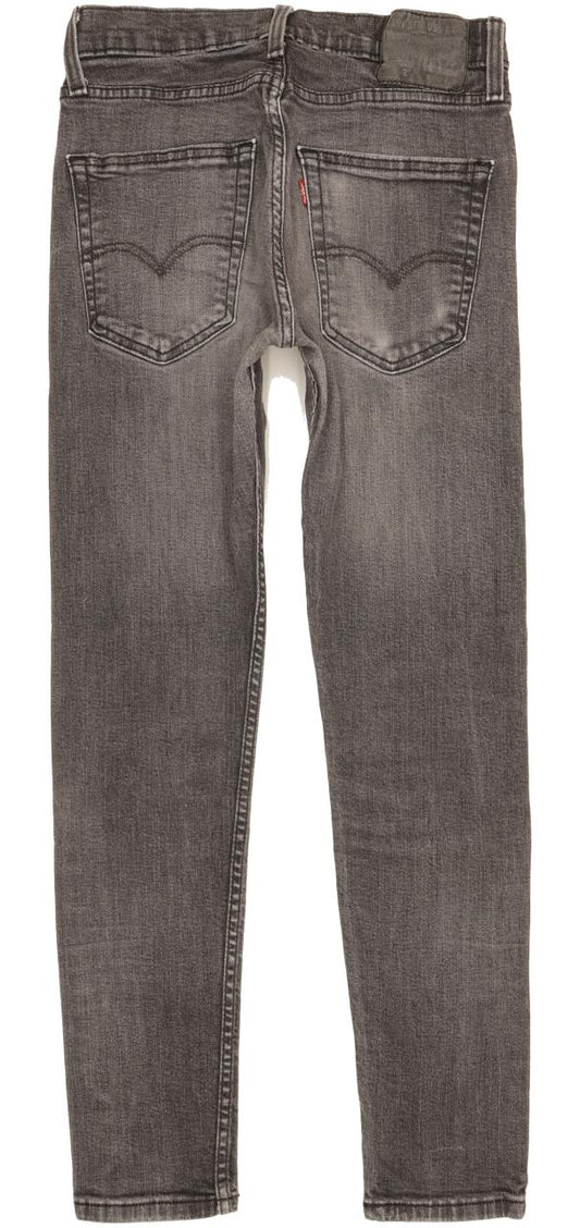 Levi's 512 Men Grey Tapered Slim Stretch Jeans W30 L29