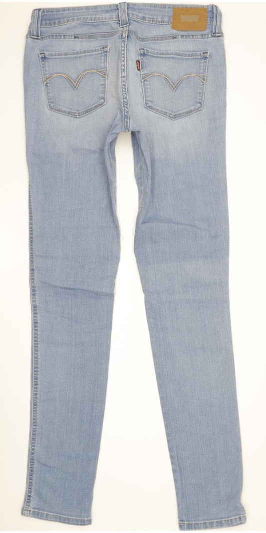 Levi's Demi Curve Women Blue Skinny Slim Stretch Jeans W28 L32