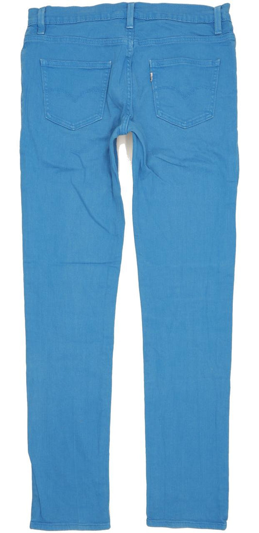 Levi's Women Blue Skinny Slim Stretch Jeans W32 L33