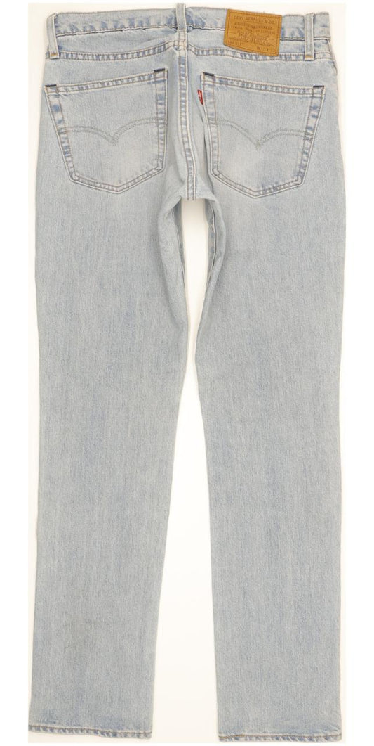 Levi's 511 Men Blue Straight Slim Stretch Jeans W30 L32