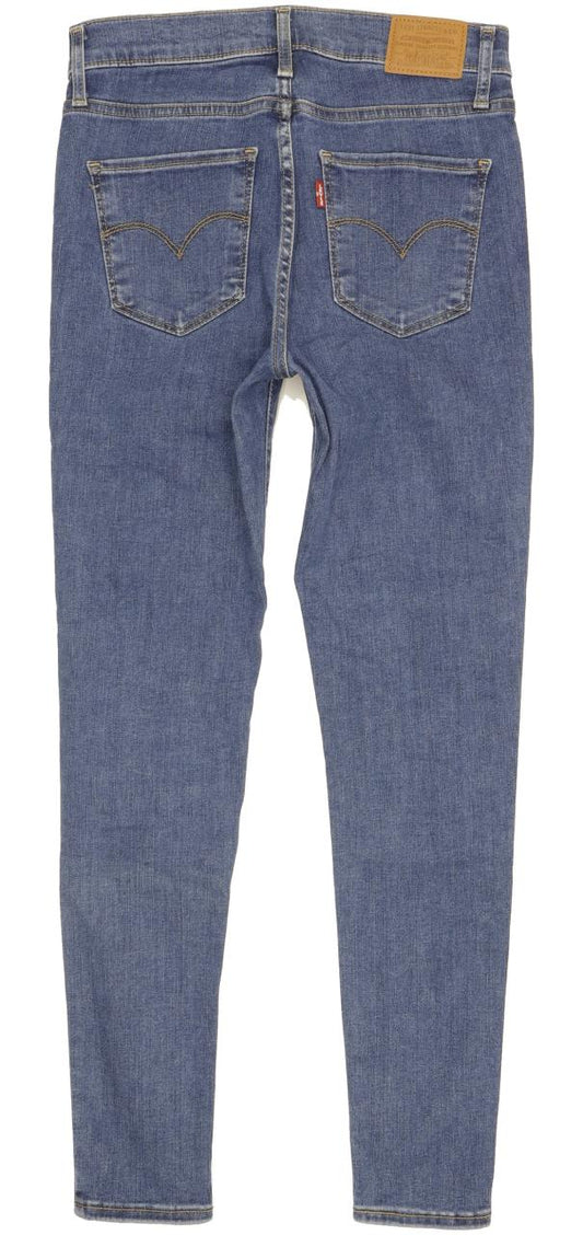 Levi's 720 Women Blue Skinny Slim Stretch Jeans W27 L28