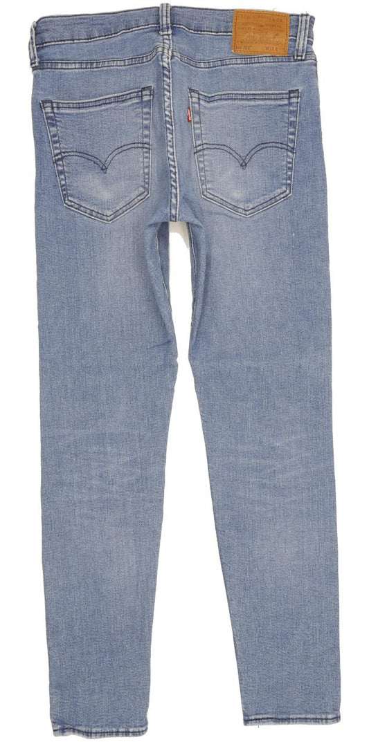Levi's 512 Men Blue Tapered Slim Stretch Jeans W30 L31