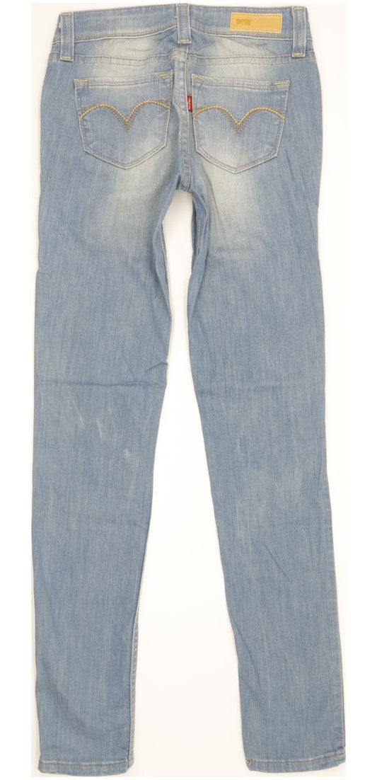 Levi's Demi Curve Women Blue Skinny Slim Stretch Jeans W24 L30