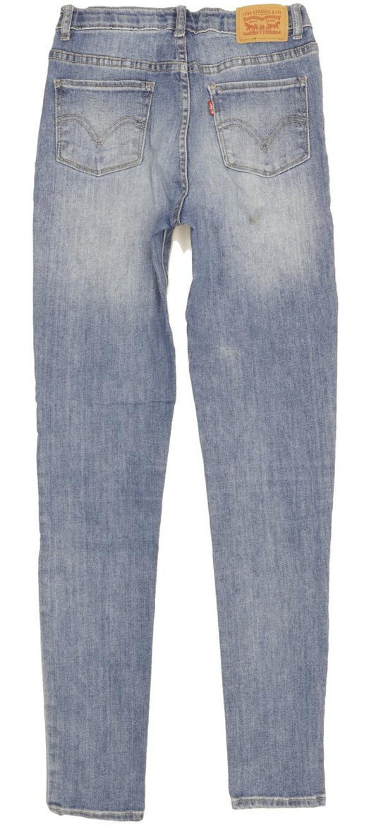 Levi's 720 Kids Blue Skinny Slim Stretch Jeans W24 L30