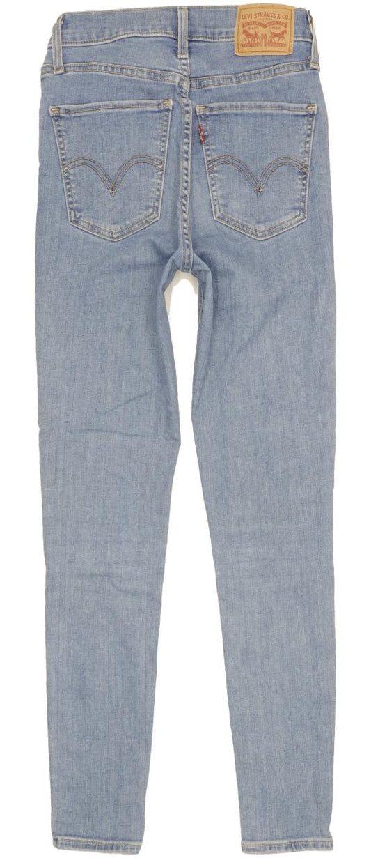 Levi's Mile Women Blue Skinny Slim Stretch Jeans W26 L28
