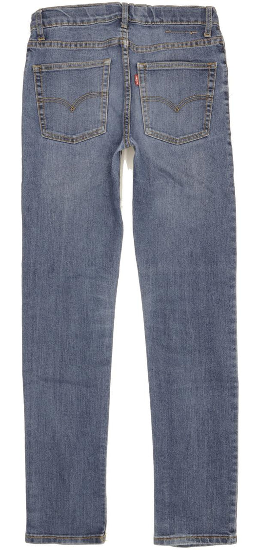 Levi's 510 Kids Blue Skinny Slim Jeans W27 L30