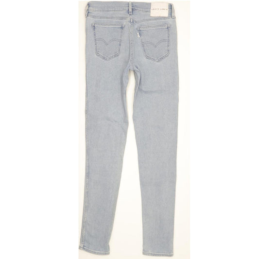 Levi's Line 8 Men Blue Skinny Slim Jeans W28 L31