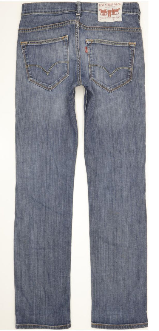 Levi's 511 Men Blue Straight Slim Stretch Jeans W30 L32