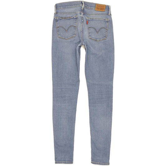 Levi's 710 Super Women Blue Skinny Slim Stretch Jeans W26 L29