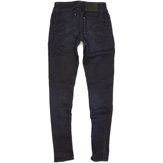G-Star Lynn Women Navy Skinny Slim Stretch Jeans W26 L30