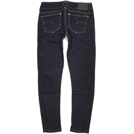 G-Star Lynn Women Navy Skinny Slim Stretch Jeans W31 L30