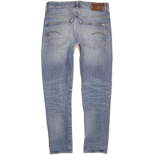G-Star 3301 Men Blue Tapered Slim Jeans W32 L31