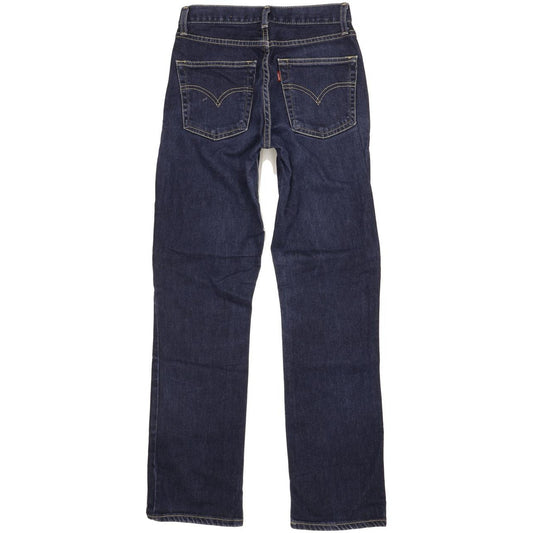 Levi's 595 Blue Straight Slim Stretch Jeans W27 L31