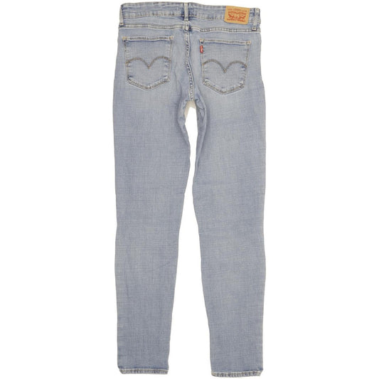 Levi's 711 Women Blue Skinny Slim Stretch Jeans W29 L31