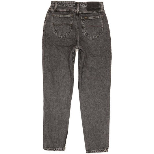Lee Virginia Charcoal Tapered Relaxed Jeans High Waisted W30 L30