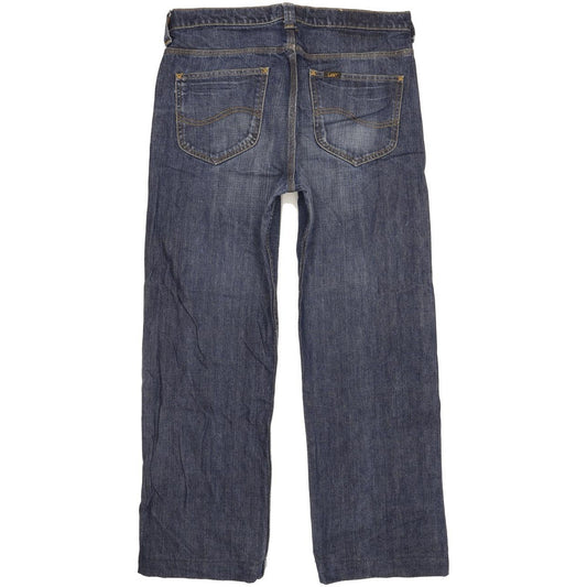 Lee Nash Men Blue Straight Regular Jeans W34 L29