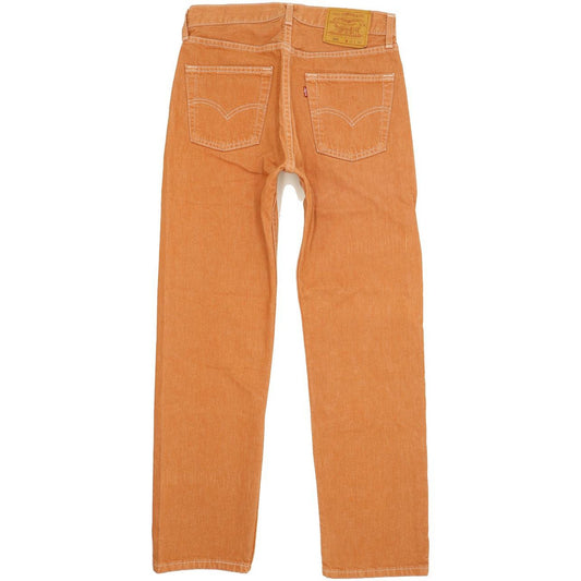 Levi's 501 Made in USA Orange Men Straight Regular Jeans W31 L30