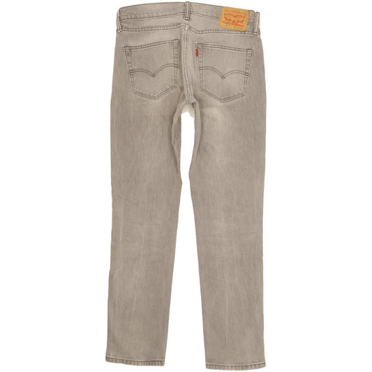 Levi's 511 Men Grey Straight Slim Stretch Jeans W32 L32