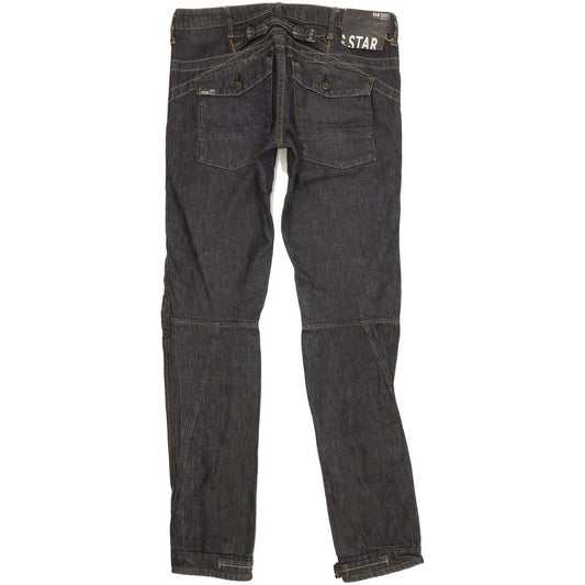 G-Star Santo Elwood Women Blue Skinny Slim Jeans W28 L34