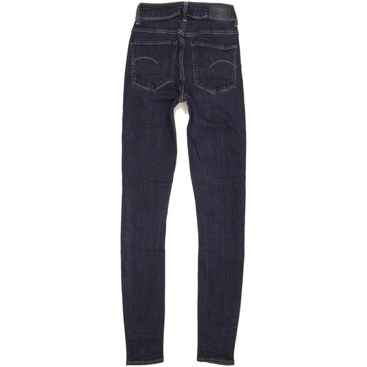 G-Star 3301 Deconst Women Blue Skinny Slim Stretch Jeans W24 L32