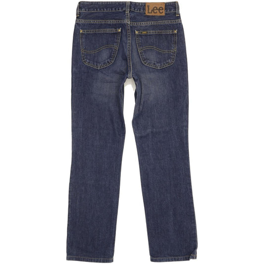 Lee Men Blue Straight Regular Jeans W32 L31