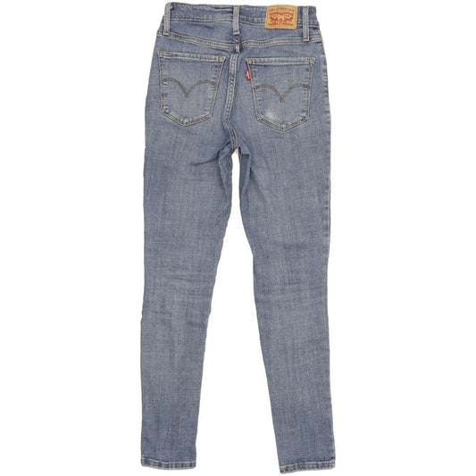 Levi's 721 Women Blue Skinny Slim Stretch Jeans W25 L28