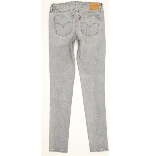 Levi's 711 Women Blue Skinny Slim Stretch Jeans W26 L32