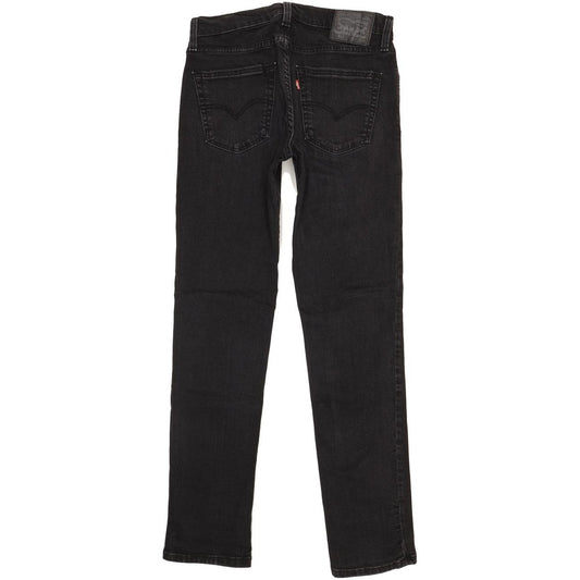 Levi's 511 Men Black Straight Slim Stretch Jeans W32 L33