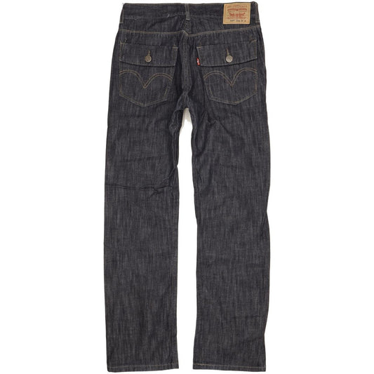 Levi's 514 Men Navy Straight Slim Jeans W29 L29
