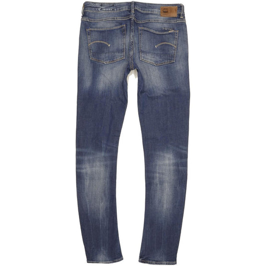 G-Star 3301 Women Blue Skinny Slim Stretch Jeans W30 L32