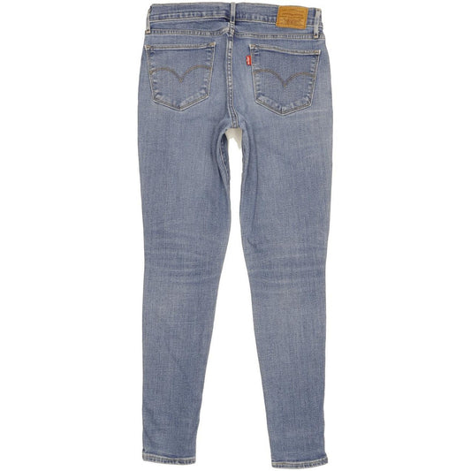Levi's 710 Super Women Blue Skinny Slim Jeans W27 L30