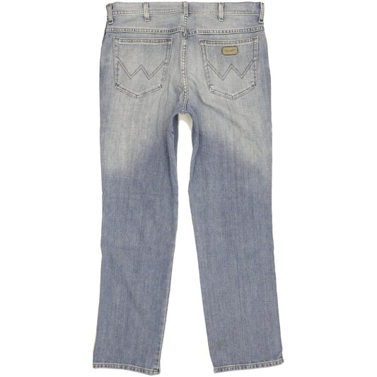 Wrangler Texas Men Blue Straight Regular Jeans W36 L31