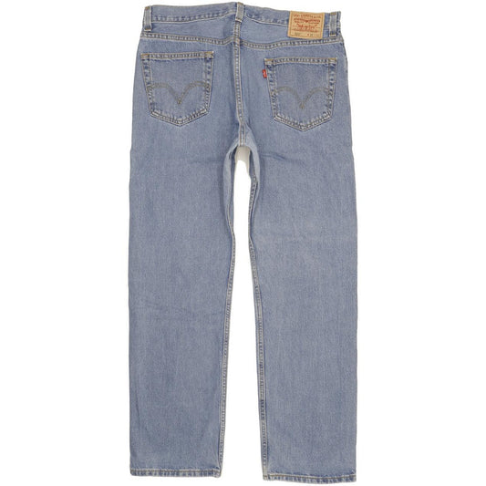 Levi's 505 Men Blue Straight Regular Jeans W36 L32