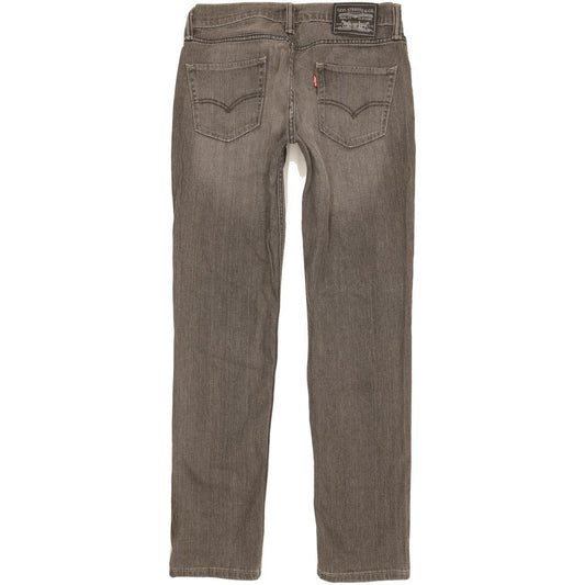 Levi's 511 Men Grey Straight Slim Stretch Jeans W30 L32